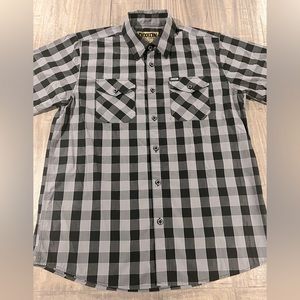 Dixxon short sleeve men’s large, blackhole